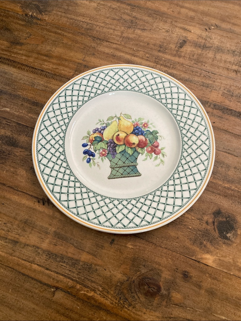 Villeroy and boch basket Dinner Plate -